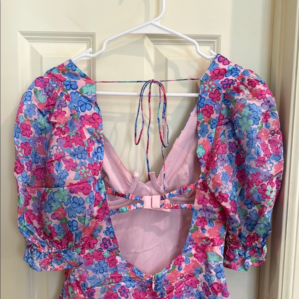 Floral Multicolor Dress - Picture 4 of 7